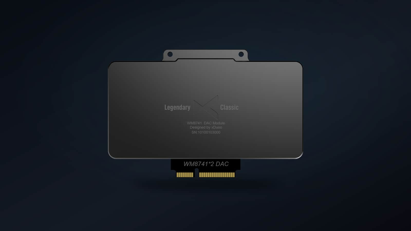 WM8741 Card front
