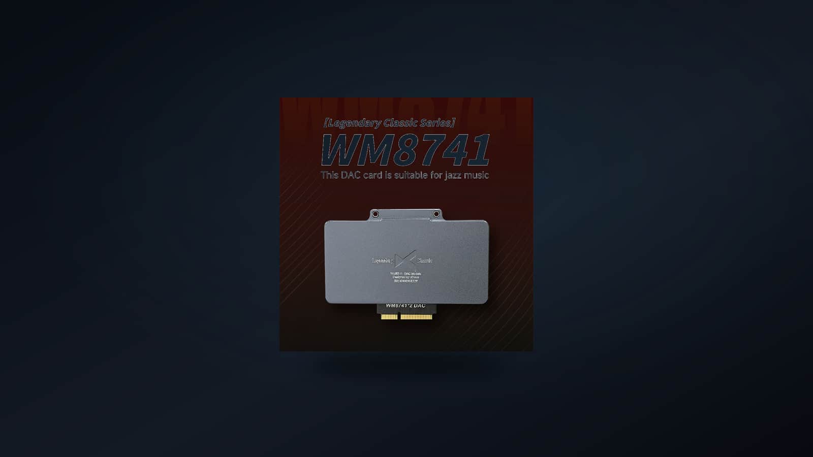 WM8741 Card ports