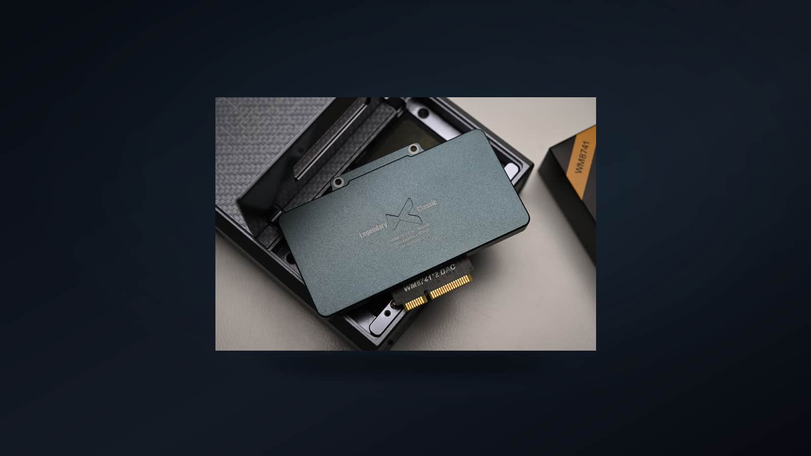 WM8741 Card side