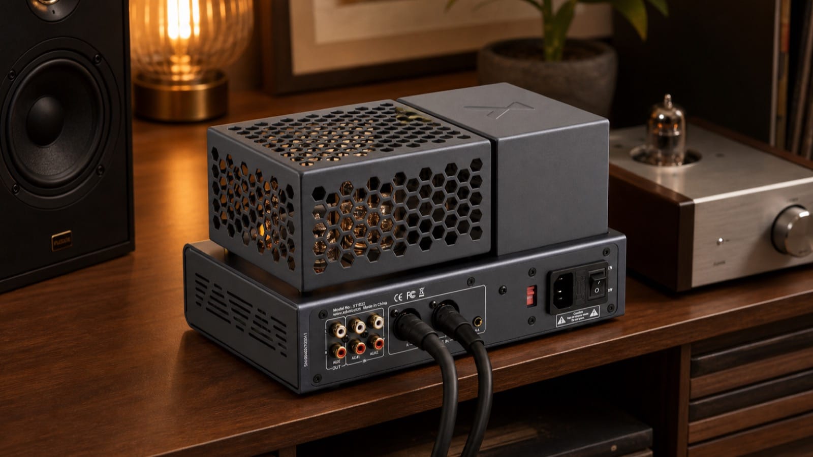 Balanced Tube Power. Analog Presence.