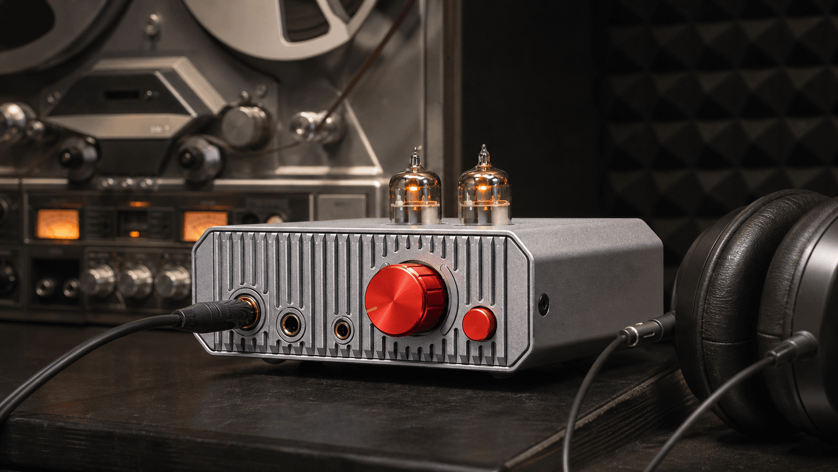 Compact tube DAC and Class A headphone amplifier