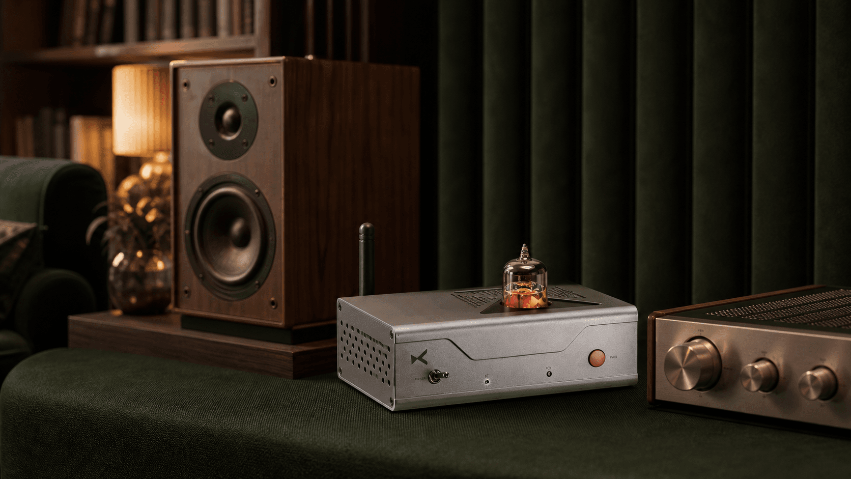 Bluetooth 5.1 Tube DAC Receiver.